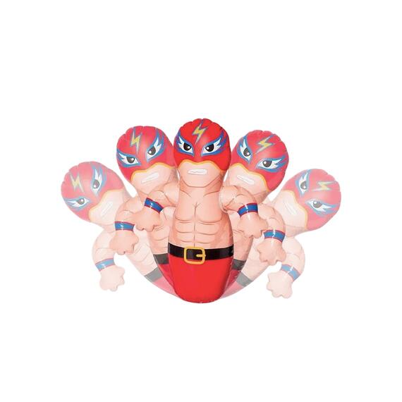 44672 Игрушка-неваляшка Intex Боец 3d , фото , изображение 8