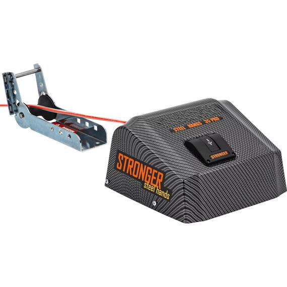 Якорная лебёдка Stronger Steel Hands 35 PRO (функция свободного сброса якоря с плавным входом) камыш, фото , изображение 2