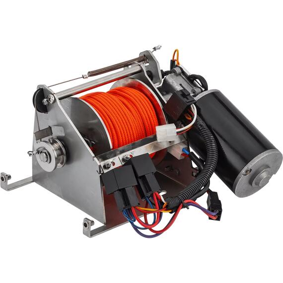 Якорная лебёдка Stronger Steel Hands 35S нерж (функция свободного сброса якоря), фото , изображение 5