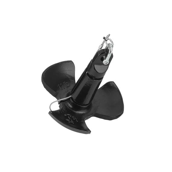 Якорь STRONGER DREAM AD-5 стальной 5,5 кг с системой антизацепа, фото , изображение 2