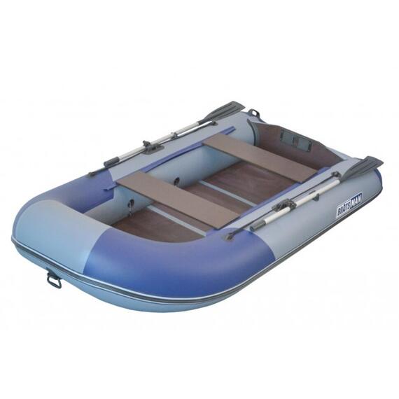 Надувная лодка BoatsMan (Боцман) BT280 серо-синий, фото 