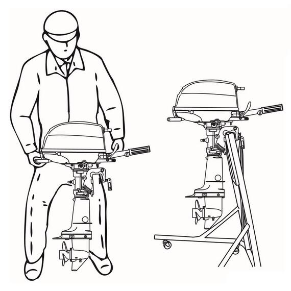 Лодочный мотор Tohatsu MFS 5D DS (2020год)
