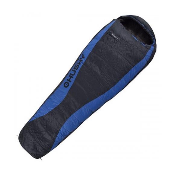 Спальный мешок Husky Drape -20С 220х85 см Black/Blue, фото 