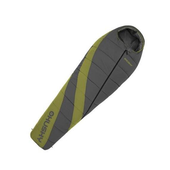Спальный мешок Husky Espace -6С 210х85 см Black/Green, фото 