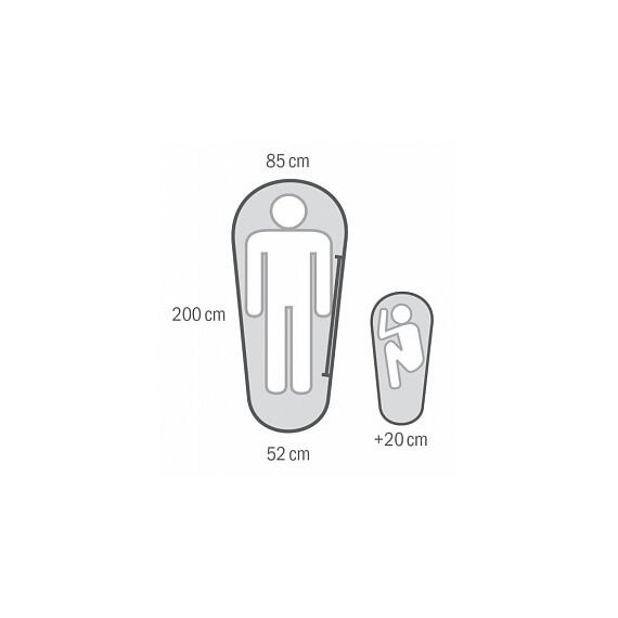 Спальный мешок Husky Ladies Majesty Pink, фото , изображение 2