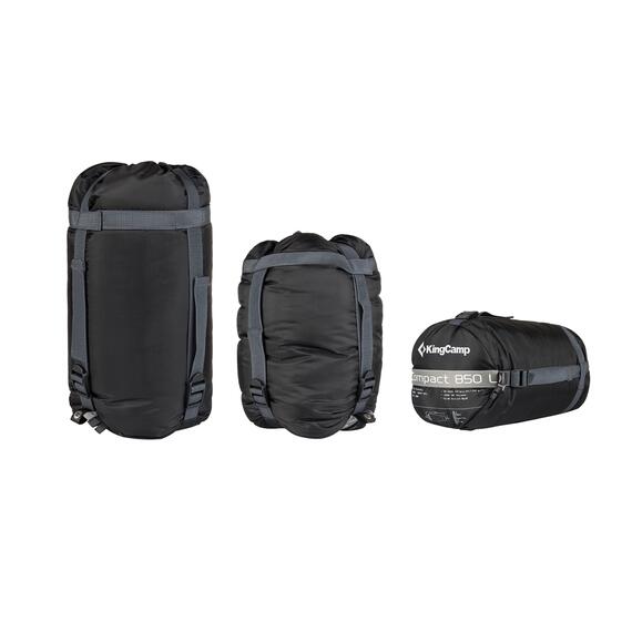 Спальный мешок KingCamp Compact 850L (-3С) 3180 grey, фото , изображение 4