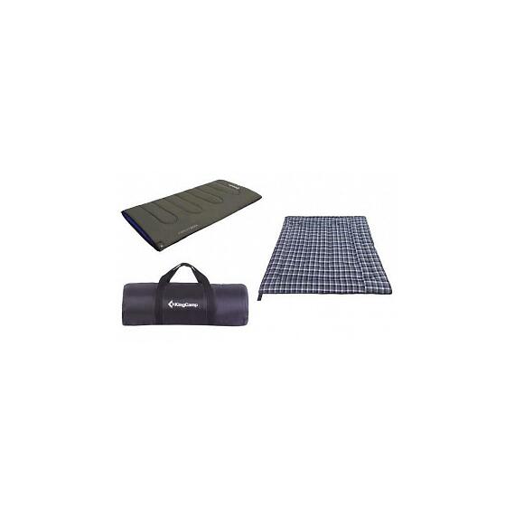 Спальный мешок KingCamp Forest 500 (-22С) 3153 green, фото , изображение 3