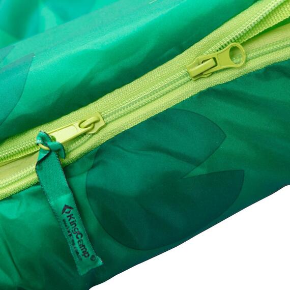 Спальный мешок KingCamp Junior 200 (+4С) 3130 green, фото , изображение 3