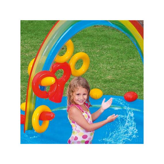 57453 Игровой центр Intex Радуга, 297 х 193 х 135 см, от 3 лет, фото , изображение 11