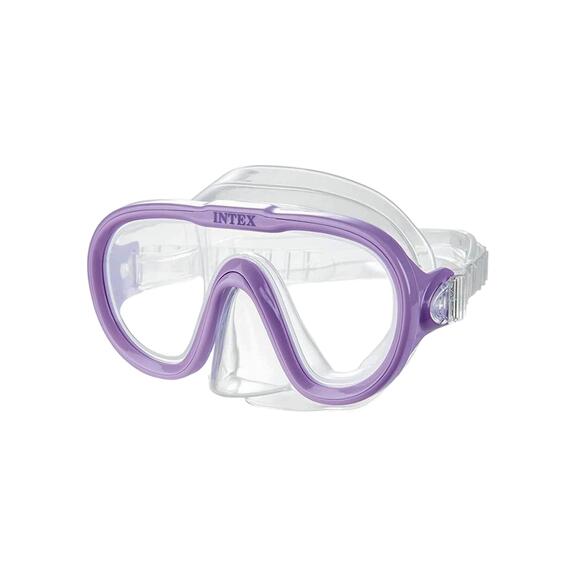 55916 Маски для плавания Intex sea scan, Цвет: сиреневый, фото , изображение 5
