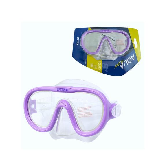 55916 Маски для плавания Intex sea scan, Цвет: сиреневый, фото , изображение 6
