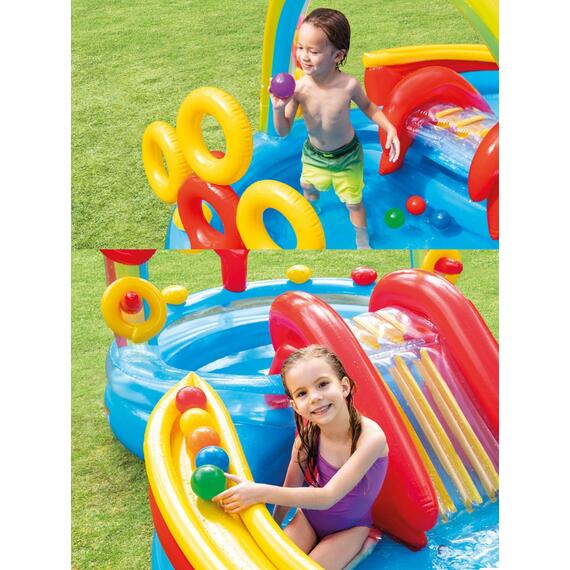57453 Игровой центр Intex Радуга, 297 х 193 х 135 см, от 3 лет, фото , изображение 7