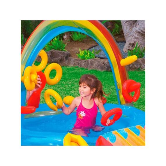 57453 Игровой центр Intex Радуга, 297 х 193 х 135 см, от 3 лет, фото , изображение 9
