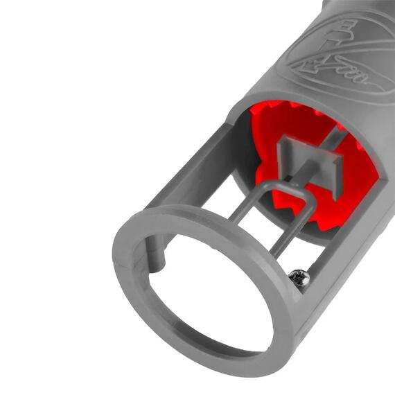 Кротоловка Пиранья серая с красной ручкой, Цвет: серый + красный, Вес, гр: 190, фото , изображение 5