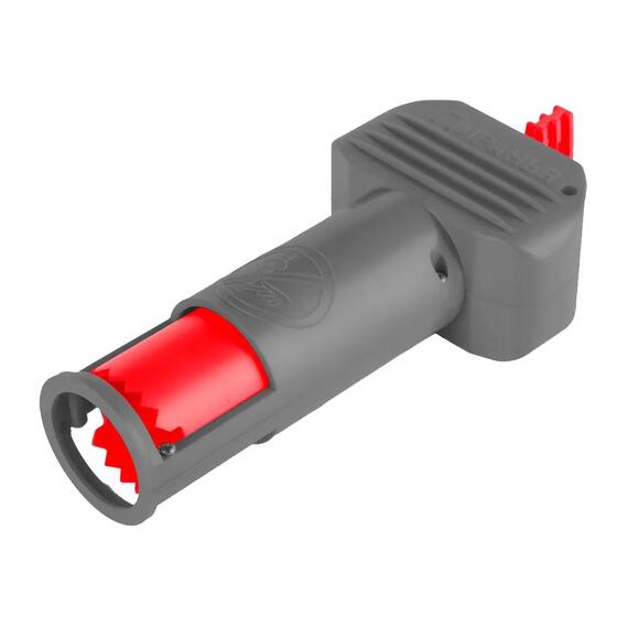 Кротоловка Пиранья серая с красной ручкой, Цвет: серый + красный, Вес, гр: 190, фото , изображение 6