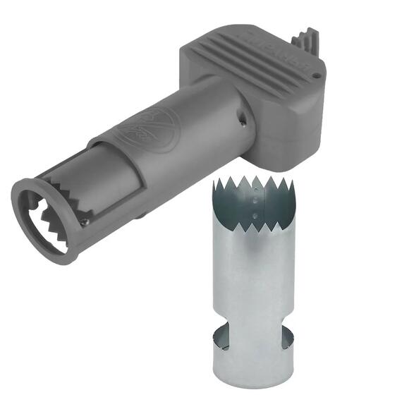 Набор Кротоловка Пиранья серая + цилиндр, Цвет: серый, Вес, гр: 330, фото , изображение 4