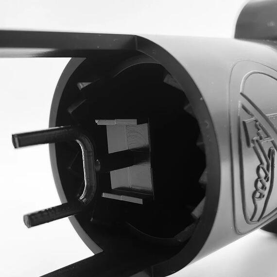 Кротоловка Пиранья черная, Цвет: черный, Вес, гр: 190, фото , изображение 3