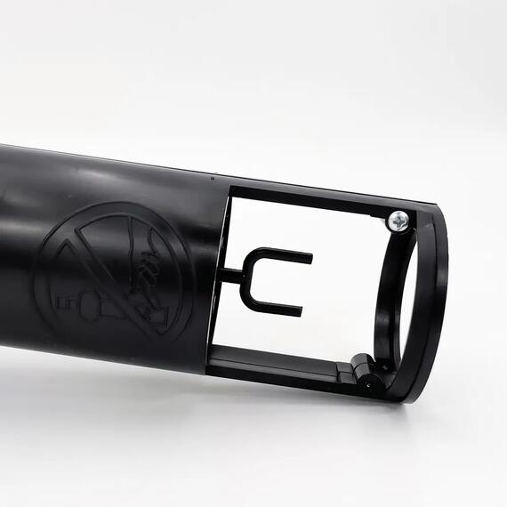 Кротоловка Пиранья черная с красной ручкой, Цвет: черный + красный, Вес, гр: 190, фото , изображение 7