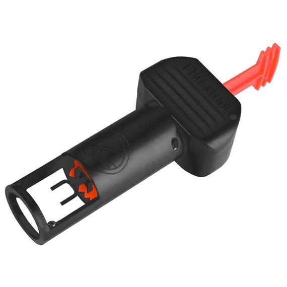 Кротоловка Пиранья черная с красной ручкой, Цвет: черный + красный, Вес, гр: 190, фото , изображение 3