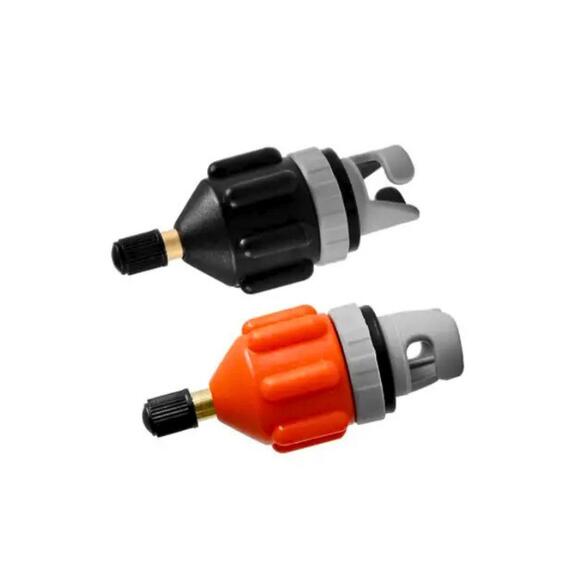 Адаптер воздушного клапана BAY чёрный. Переходник с автомобильного насоса под клапан лодки, сапборда, фото , изображение 13