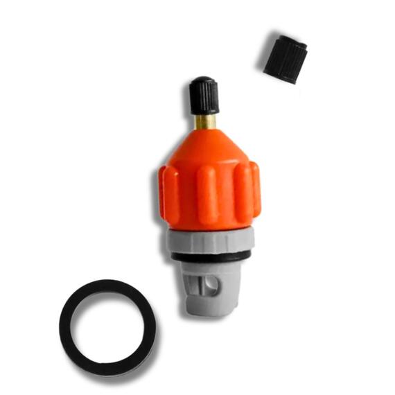 Адаптер воздушного клапана BAY чёрный. Переходник с автомобильного насоса под клапан лодки, сапборда, фото , изображение 12