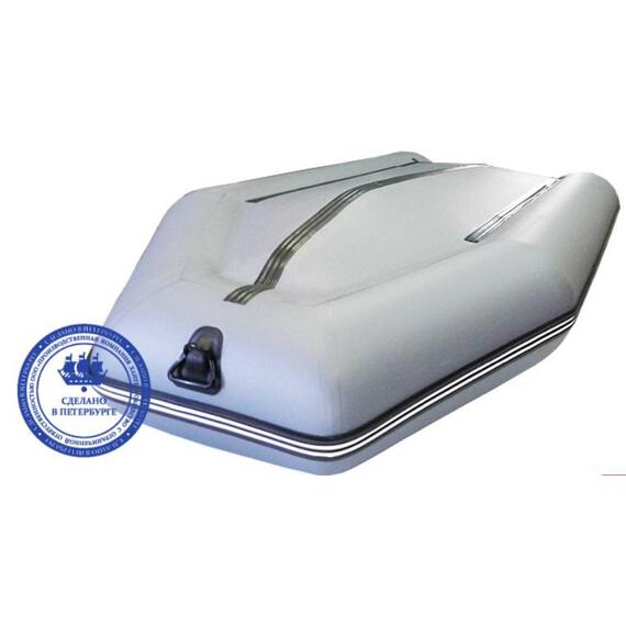 Надувная лодка Хантер 320 ЛК серый, фото , изображение 4