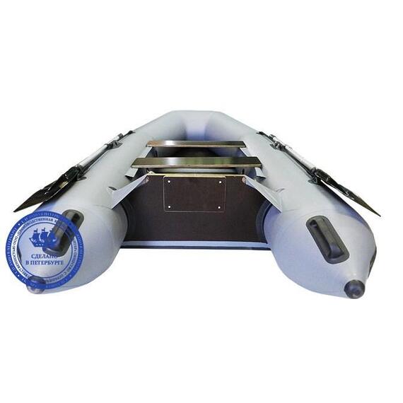 Надувная лодка Хантер 290Л серый, фото , изображение 3