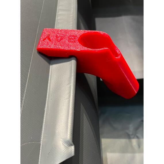 Держатель удилища D35 на лик-трос Bay красный, Цвет: красный, Диаметр, мм: 35, Тип Аксессуар (не трогать): да, фото , изображение 10