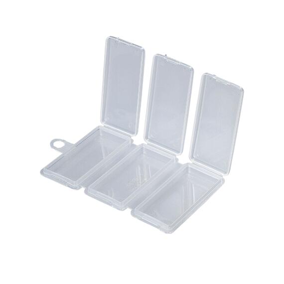 Коробка MEIHO HOOK CASE Clear 103x68x12, фото , изображение 3