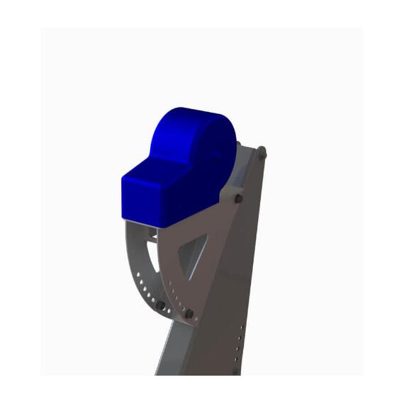 Кронштейн регулировки наклона лебедки для прицепов МЗСА, фото , изображение 4