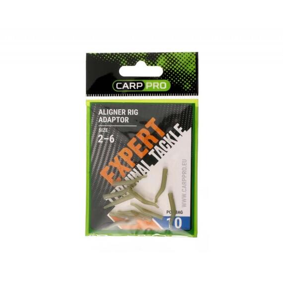 Адаптер "Лентяйка" CARP PRO Aligner Rig Adaptor Size 6-2 (10 шт), фото , изображение 2