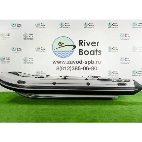 Надувная лодка RiverBoats RB 430 (Встроенный рундук) (транец S— 410 мм.), фото , изображение 4
