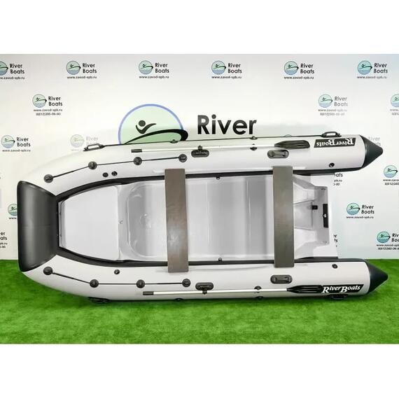 Надувная лодка RiverBoats RB 430 (Встроенный рундук) (транец S— 410 мм.), фото , изображение 2