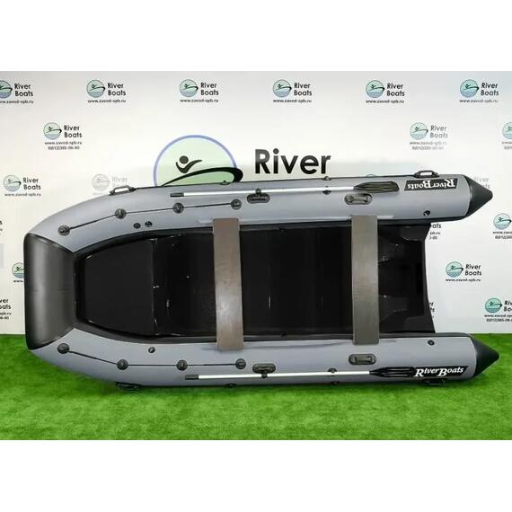 Надувная лодка RiverBoats RB 430 (Встроенный рундук) (транец L — 515 мм.), фото , изображение 2