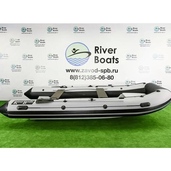Надувная лодка RiverBoats RB 430 (Встроенный рундук) (транец L — 515 мм.), фото , изображение 6