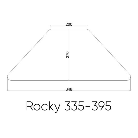 Надувная накладка X-river на носовое сиденье Rocky 335-395, фото , изображение 2