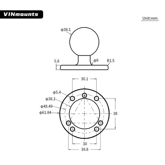 Муфта весла подвижная Kolibri, фото , изображение 4