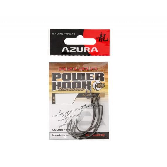 Крючки AZURA Tournament Power Hook #3/0, фото , изображение 2