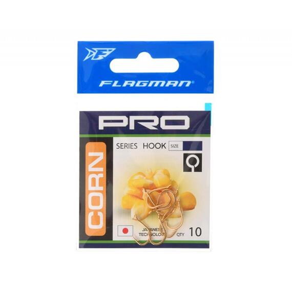 Крючки FLAGMAN Corn Pro #8 10шт, фото 