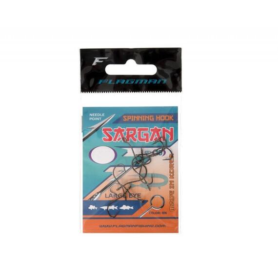 Крючки FLAGMAN Sargan Spinning Hook #8, фото , изображение 2