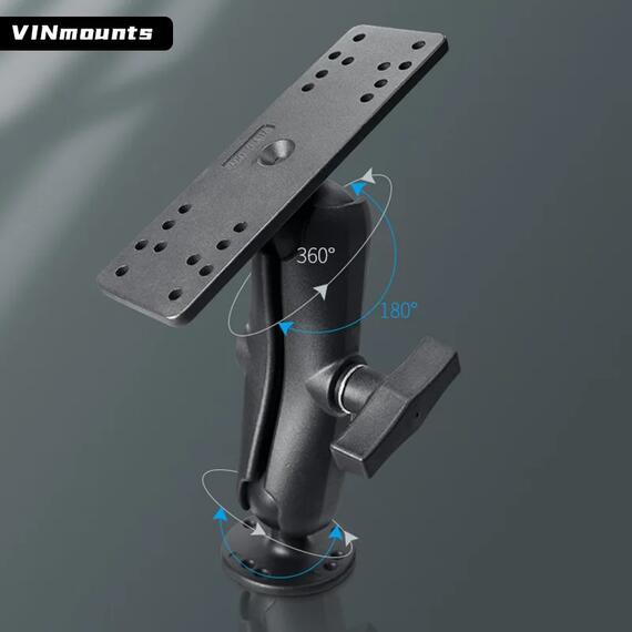 Площадка под голову эхолота VINmounts VIN-C-007 шар 1,5'', фото , изображение 3