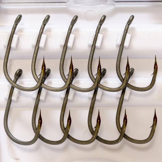 Крючок KORDA Kamakura Wide Gape №8 с бородкой, фото , изображение 2