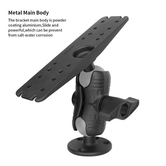 Площадка под голову эхолота VINmounts VIN-CD-TYQ6-2.25 большая шар 2,25'', фото , изображение 3