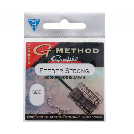 Крючок GAMAKATSU Feeder Strong B №6 10шт., фото , изображение 2