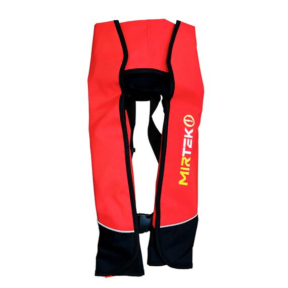 Жилет спасательный надувной Mirtek Lite красный, Цвет: красный, фото , изображение 12