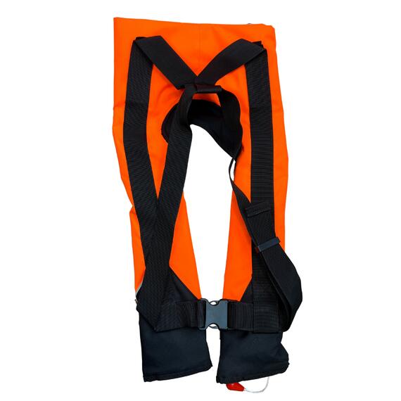 Жилет спасательный надувной Mirtek Lite оранжевый, Цвет: оранжевый, фото , изображение 13