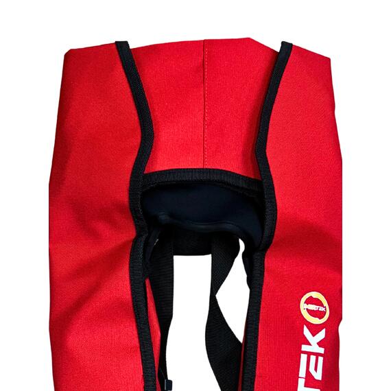 Жилет спасательный надувной Mirtek Lite красный, Цвет: красный, фото , изображение 14