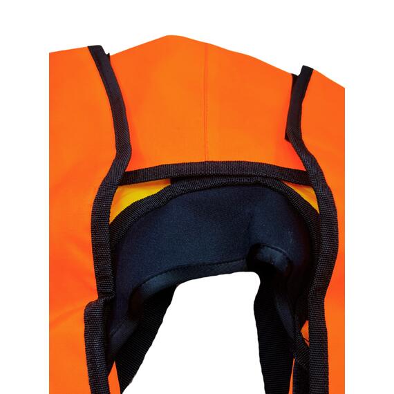 Жилет спасательный надувной Mirtek Lite оранжевый, Цвет: оранжевый, фото , изображение 14
