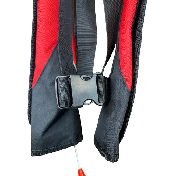 Жилет спасательный надувной Mirtek Lite красный, Цвет: красный, фото , изображение 15