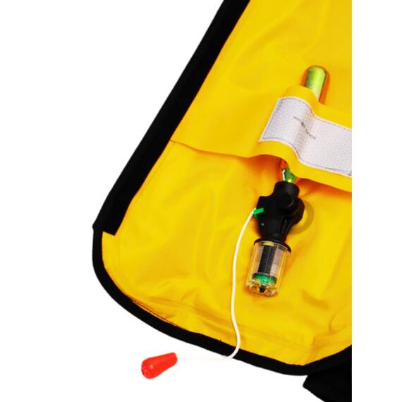 Жилет спасательный надувной Mirtek Lite красный, Цвет: красный, фото , изображение 17